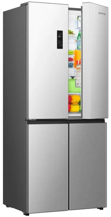 Холодильник Gorenje SBS з 4 дверима, 190х65х80 см, об'ємом 311(149)л, клас енергоефективності А+, NoFrost+, інверторний компресор,