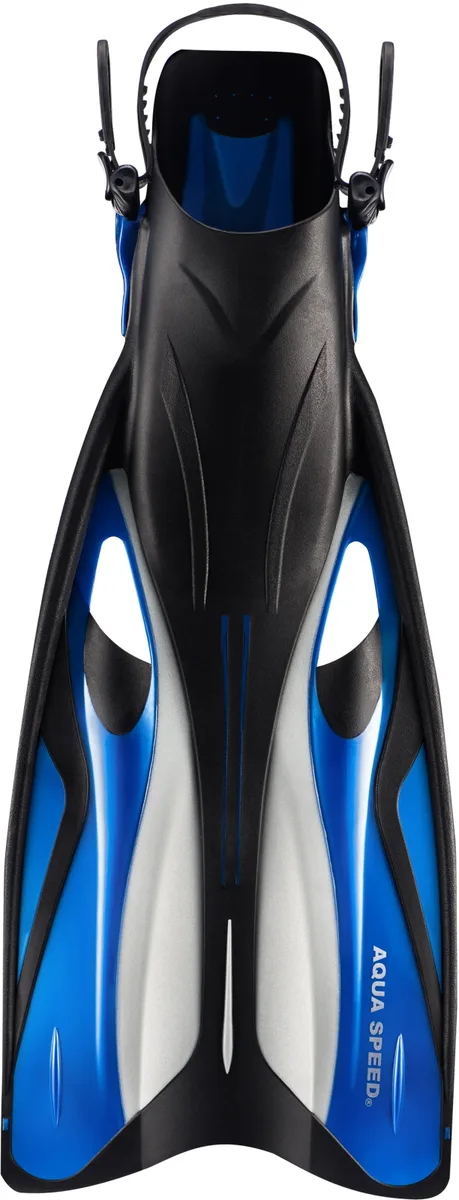 Ласти Aqua Speed гумові 38-41 сині чорні сірі