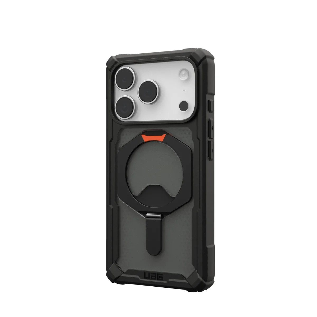 Чохол UAG для iPhone 17 Pro, Plasma XTE MagSafe, Black/Pop Orange