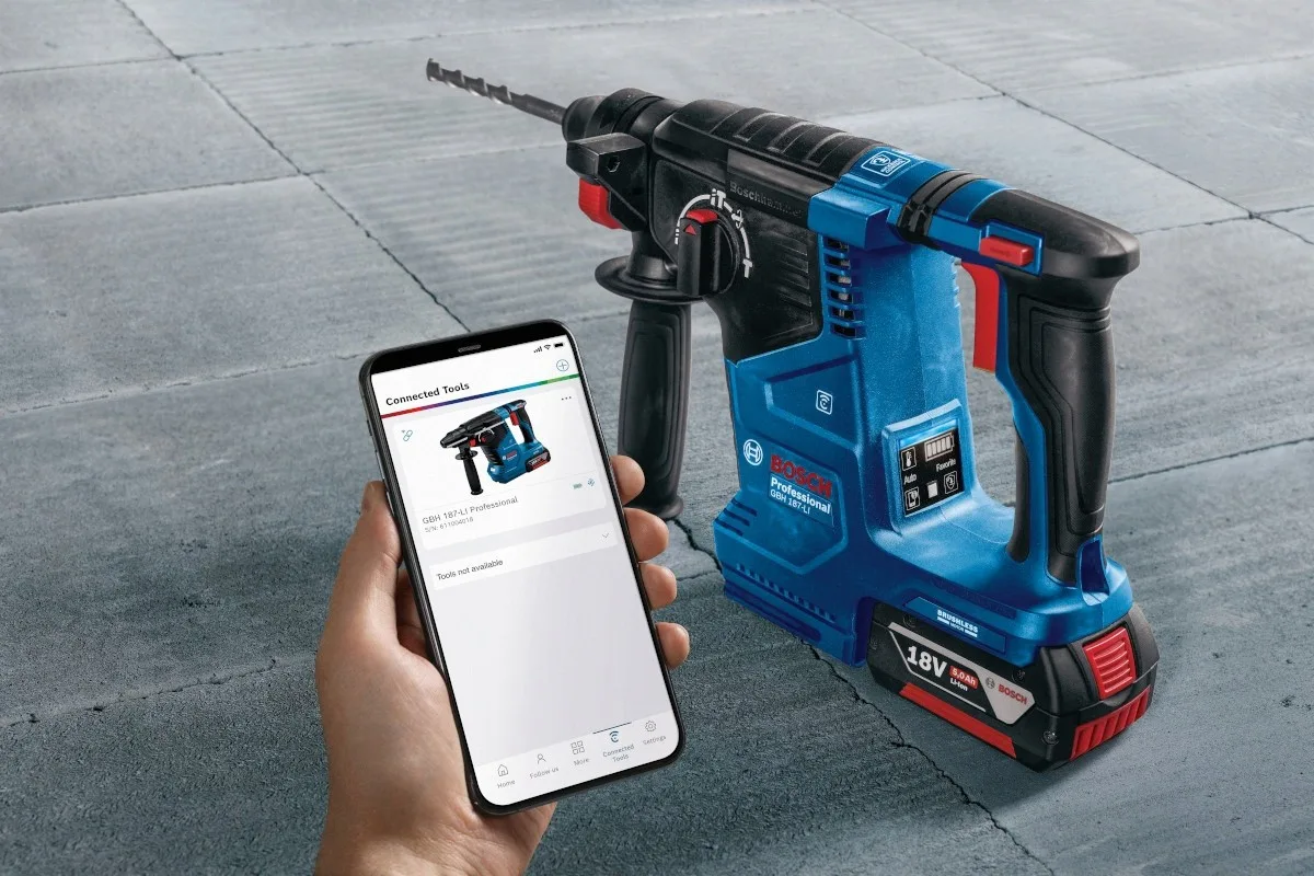 Перфоратор акумуляторний Bosch 18В 5А·год 2,9 кг SDS-plus