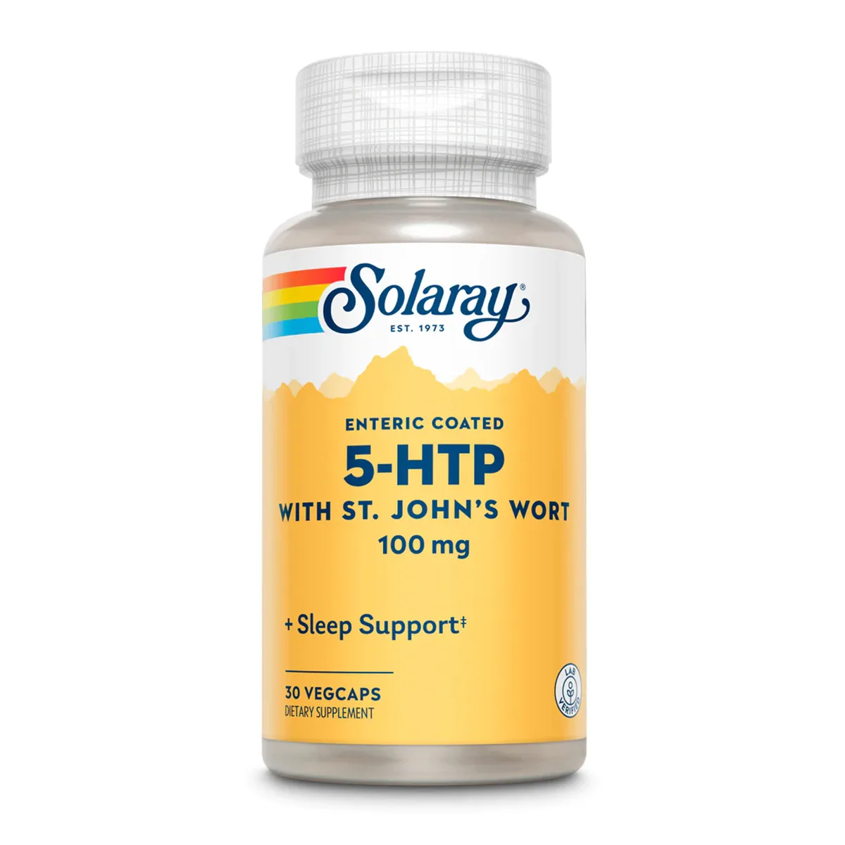 5-HTP з звіробоєм Solaray 100 мг 30 капсул