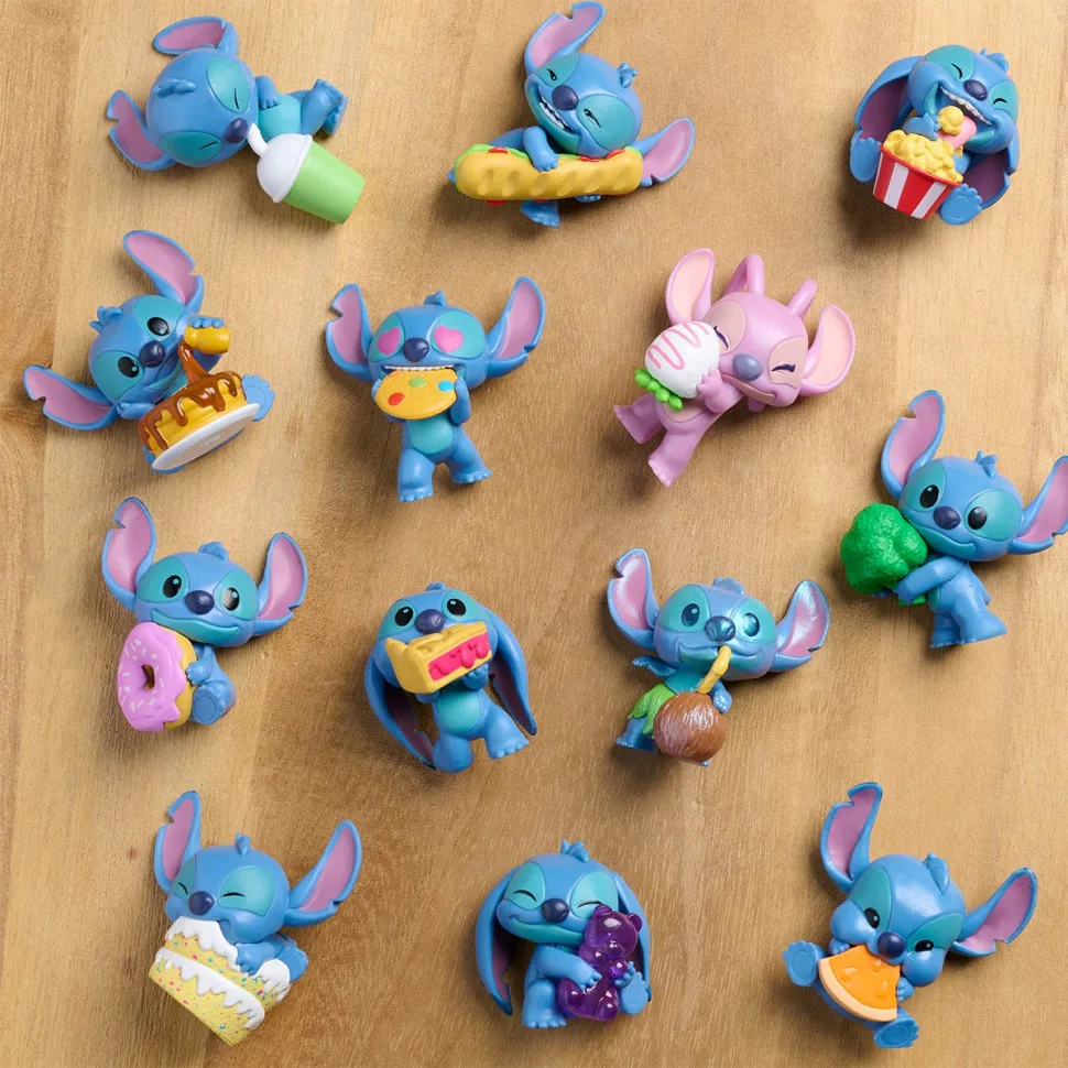 Фігурка STITCH пластик 5 см блакитна з смаколиками