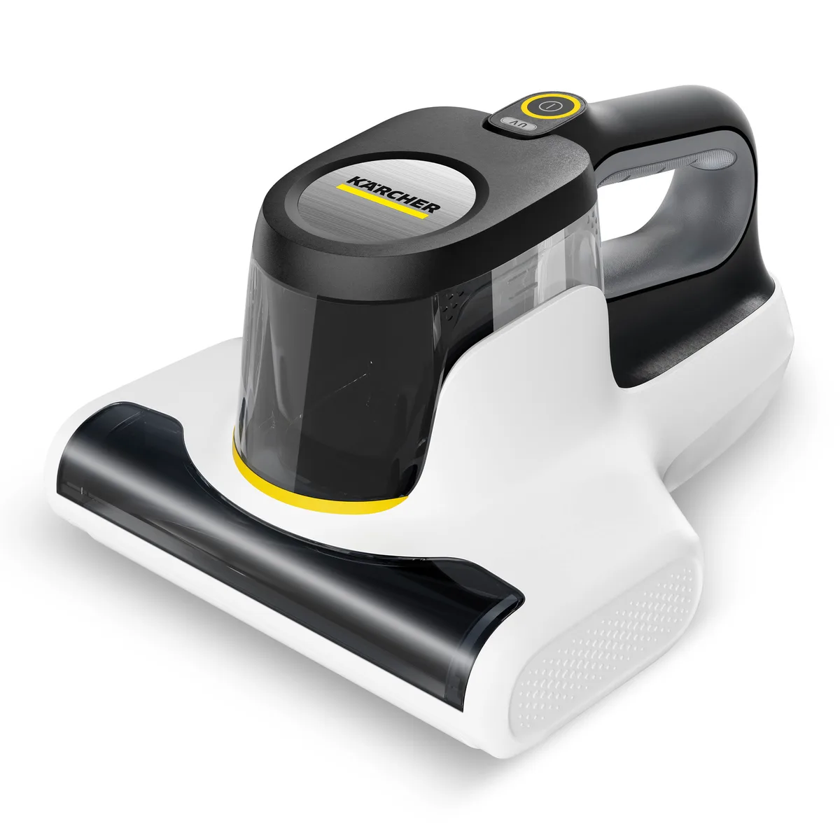 Ручний пилосос Karcher 500Вт 0,4л чорний жовтий з УФ-лампою для дезінфекції