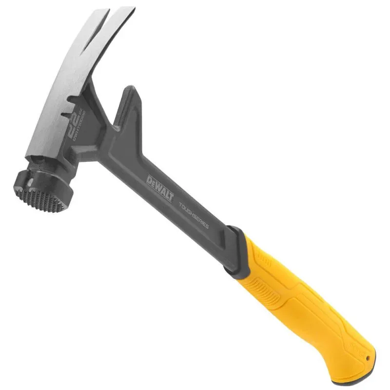 Демонтажний молоток DeWALT DEMO-CLAW 624г 43см з металевим гумовим руків'ям та прямим цвяходером.
