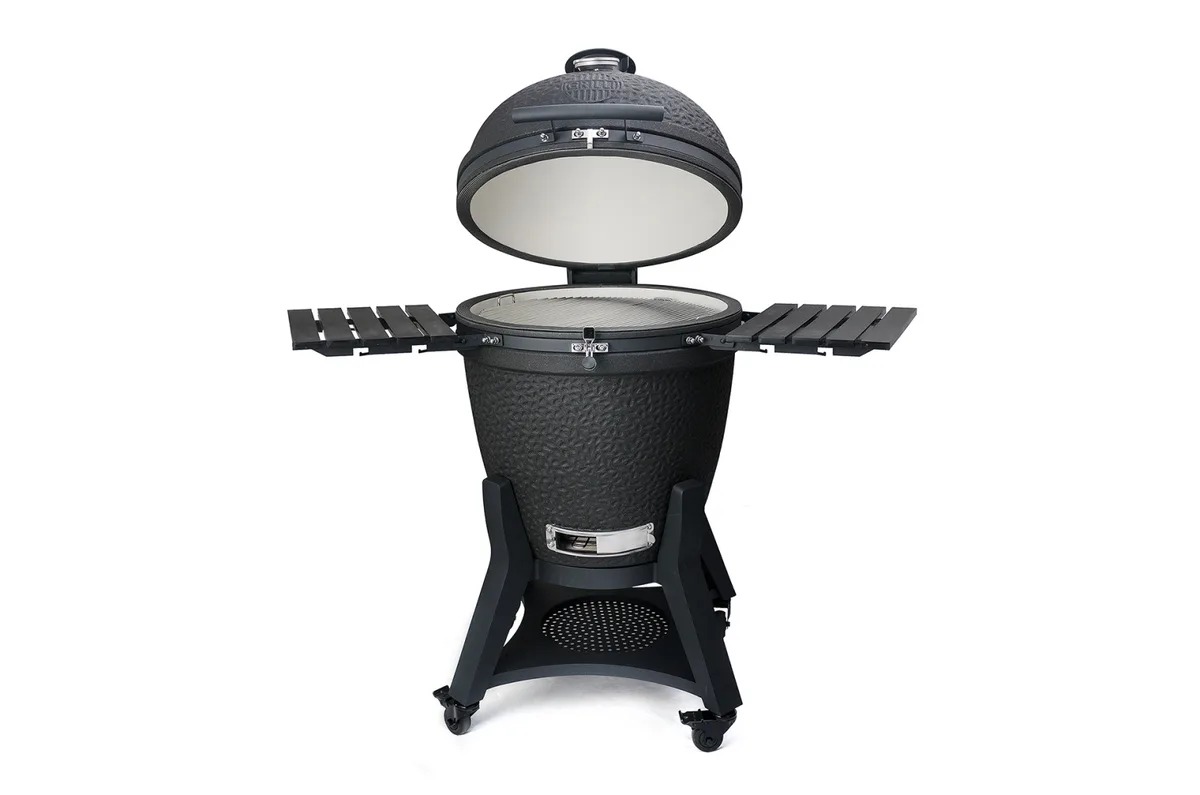Керамічний гриль GRILLI 5 в 1 59 см Сірий