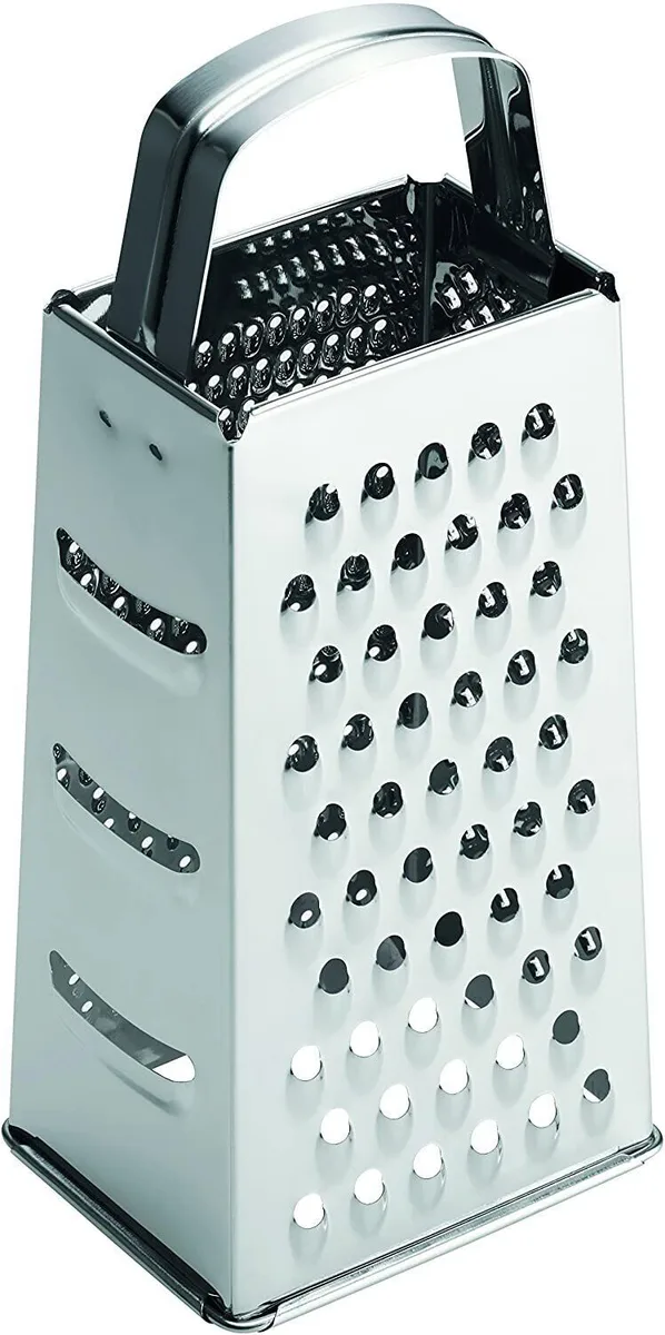 Мультимісна терка Fiskars Essential, 23 см, з нержавіючої сталі.
