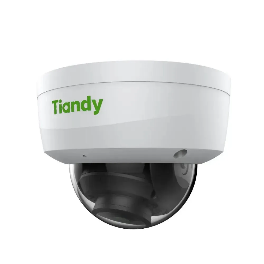 IP-камера Tiandy TC-C38KS Спецификация: I3/E/Y/2.8mm/V4.0, 8MP, Starlight IR Dome, 2.8mm, f/1.6, IR30m, DC12V, PoE, IP66, IK10
