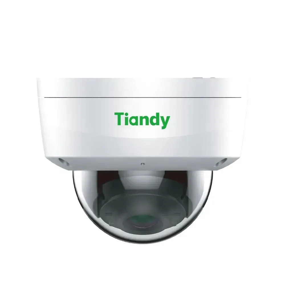 IP-камера Tiandy TC-C38KS Спецификация: I3/E/Y/2.8mm/V4.0, 8MP, Starlight IR Dome, 2.8mm, f/1.6, IR30m, DC12V, PoE, IP66, IK10