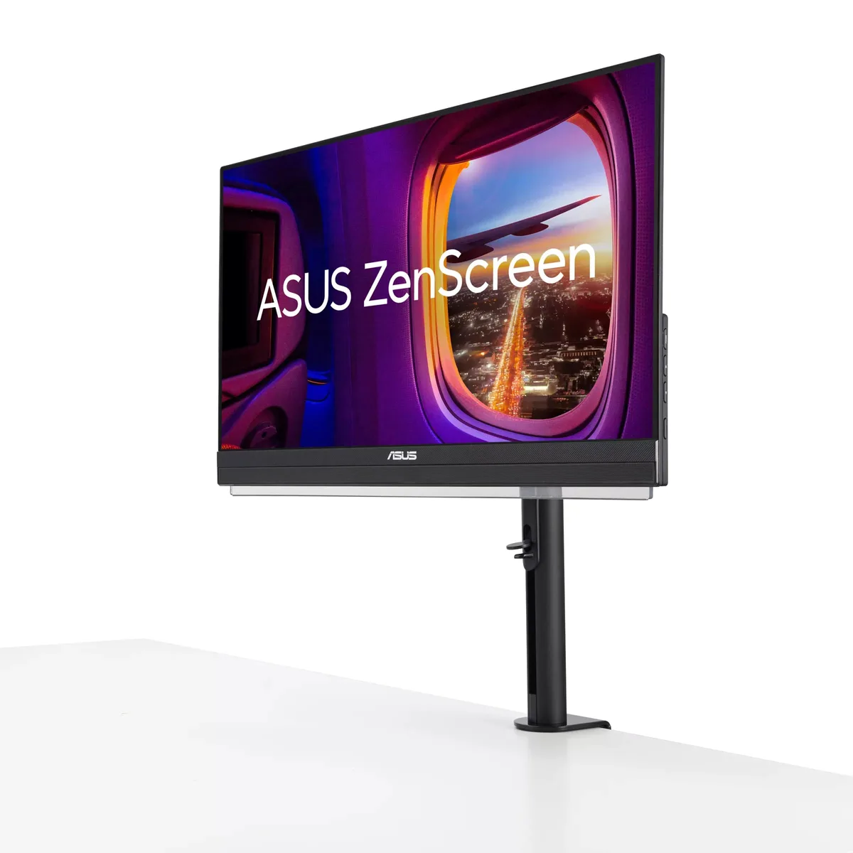 Монітор портативний Asus 21.5" ZenScreen MB229CF HDMI, USB-C, MM, IPS, 100Hz, AdaptiveSync, Pivot, C-Clamp Arm