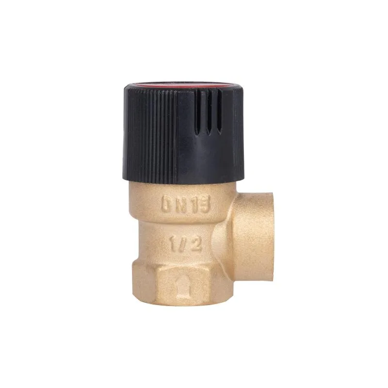 Запобіжний клапан 1/2" 6 бар латунь Thermo Alliance SD2446
