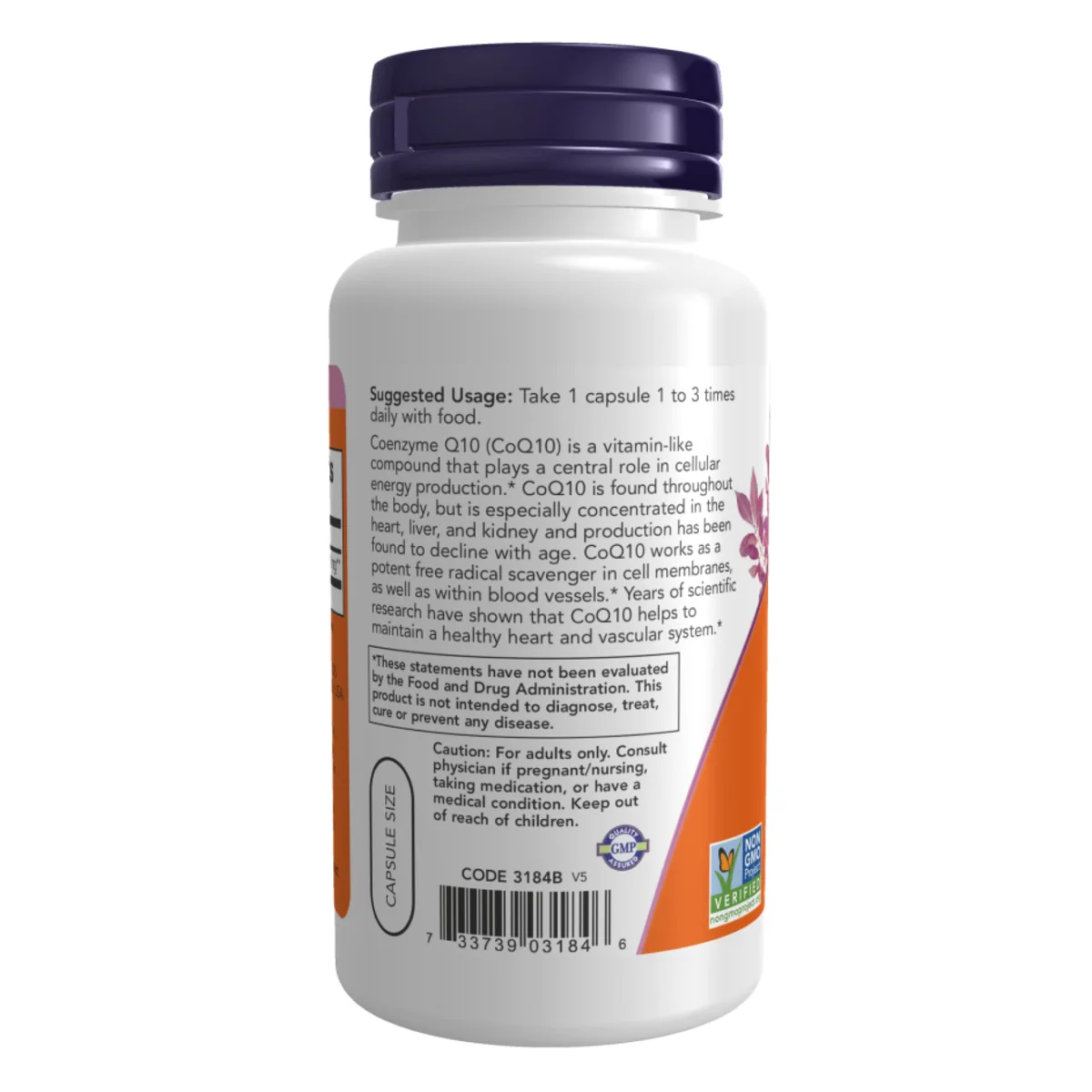 Коэнзим Q10 Now Foods 30 мг 240 капсул