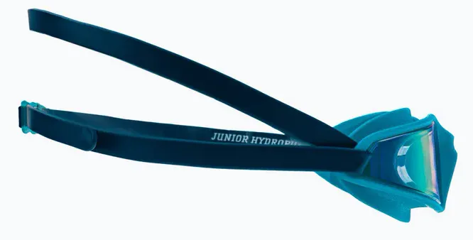 Окуляри для плавання SPEEDO PC TPE силікон OSFM бірюзові чорні для дітей