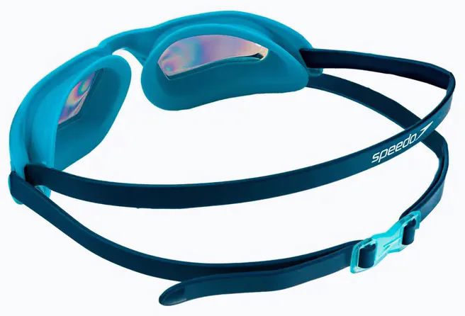 Окуляри для плавання SPEEDO PC TPE силікон OSFM бірюзові чорні для дітей