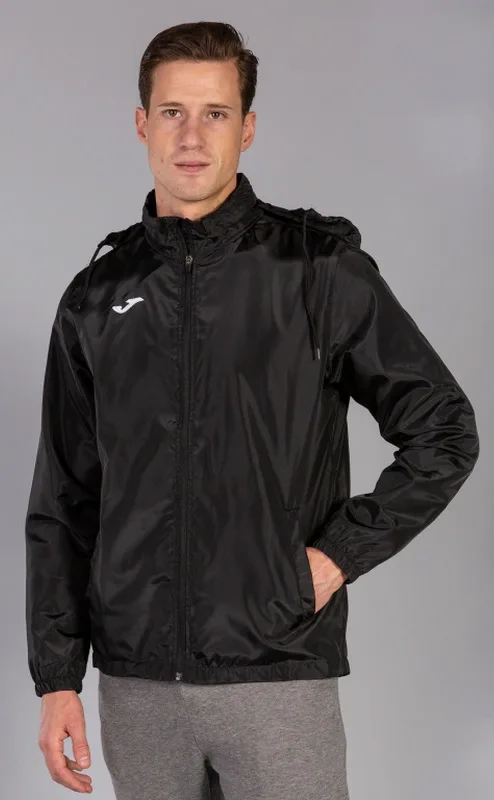Вітровка Joma 100% поліестер 2XL чорна чоловіча