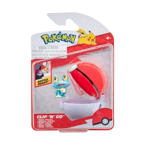 Ігровий набір Pokemon Фроки у покеболі 5 см Покемон іграшка для рольових ігор