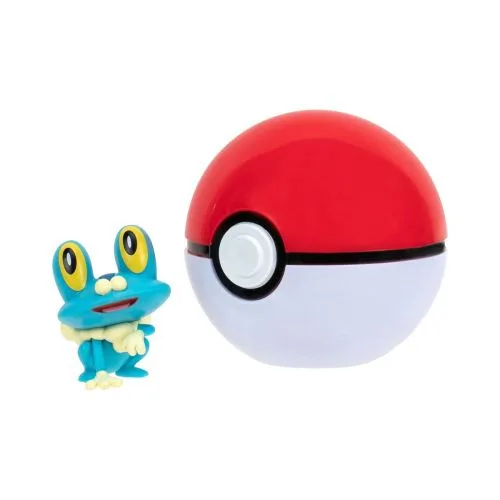 Ігровий набір Pokemon Фроки у покеболі 5 см Покемон іграшка для рольових ігор