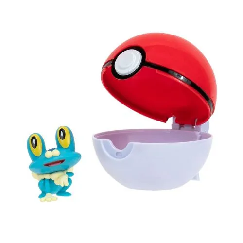 Ігровий набір Pokemon Фроки у покеболі 5 см Покемон іграшка для рольових ігор