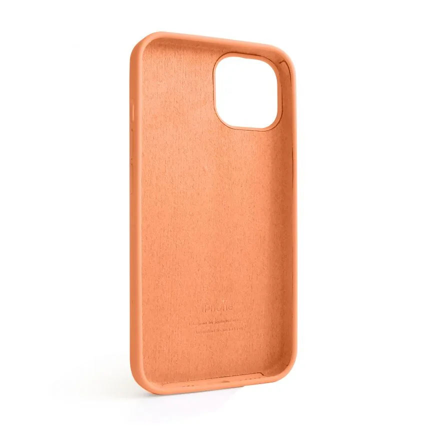Чохол Silicone Case для Apple iPhone 14 силіконовий помаранчевий