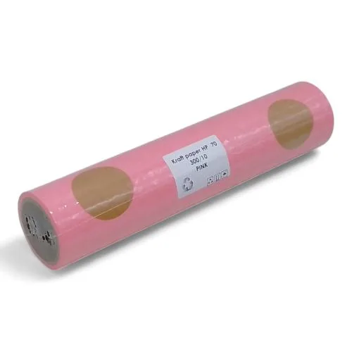 Крафт-папір подарунковий HP 70 PINK 30 см 10 м екологічний для упаковки подарків