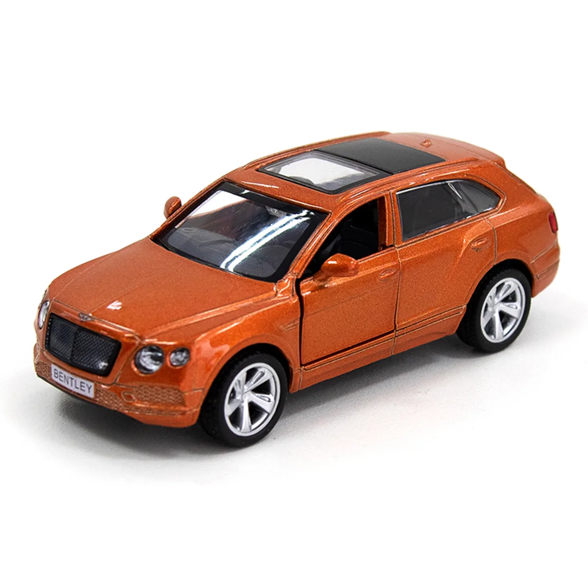 Автомодель TechnoDrive метал 11,5х3,7х5 см помаранчевий