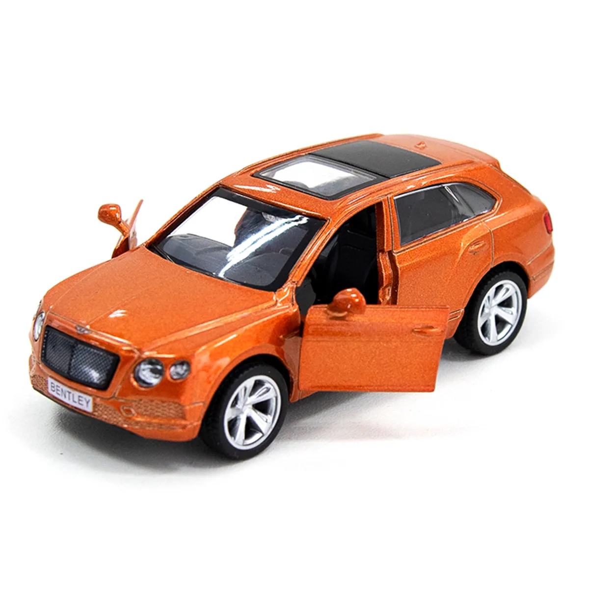Автомодель TechnoDrive метал 11,5х3,7х5 см помаранчевий