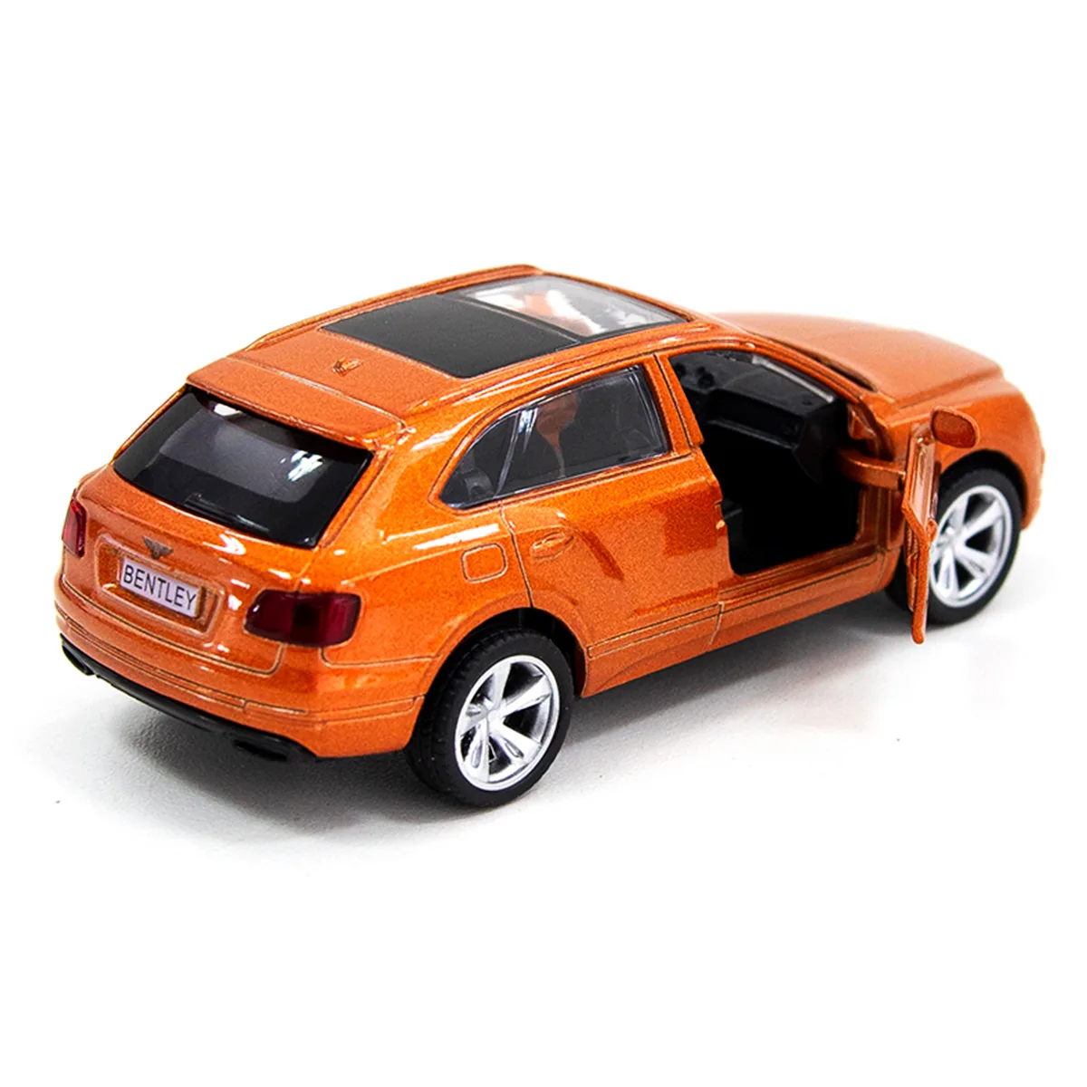 Автомодель TechnoDrive метал 11,5х3,7х5 см помаранчевий