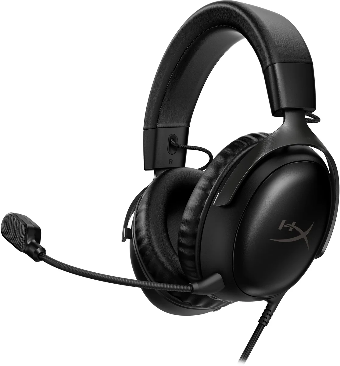 Игровая гарнитура HyperX Cloud III, mini-jack/USB-A/USB-C, 1.2м/1.3м, черный