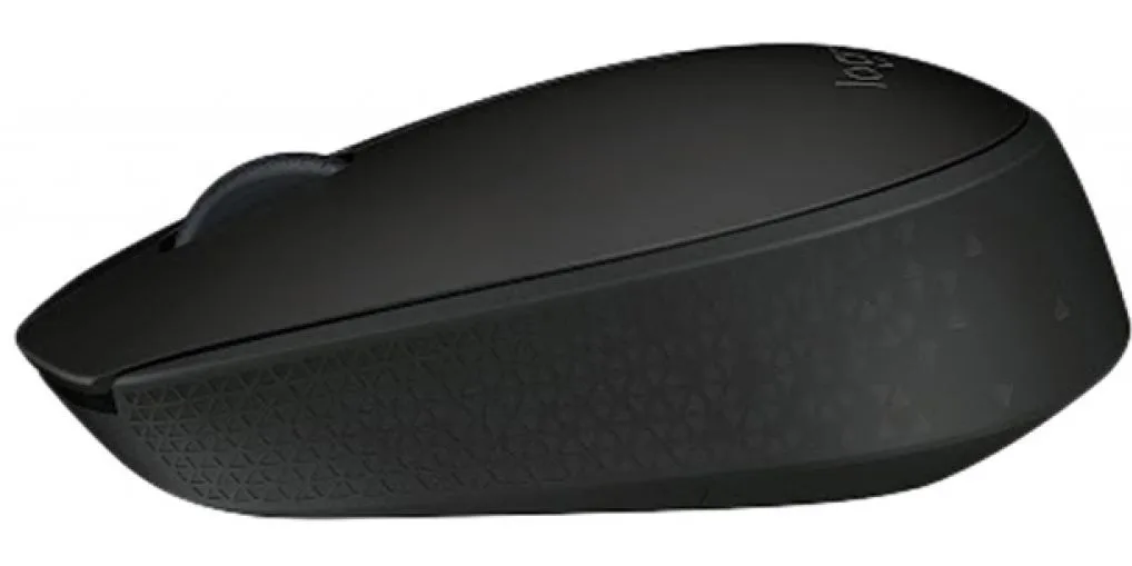Бездротова миша Logitech оптична маленька чорна 1000 dpi