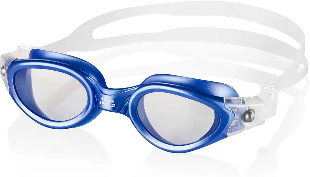 Очки для плавания AQUA SPEED TPE OSFM синие прозрачные