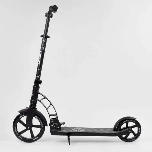 Двухколесный самокат Best Scooter с PU колесами 23 см для детей и подростков городской скейтборд.