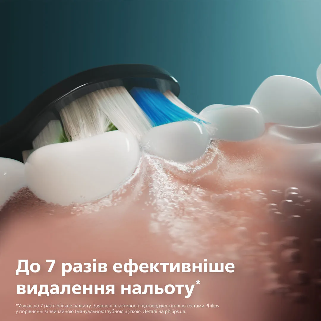 Насадка для зубної щітки Philips біопластик 8 шт білий