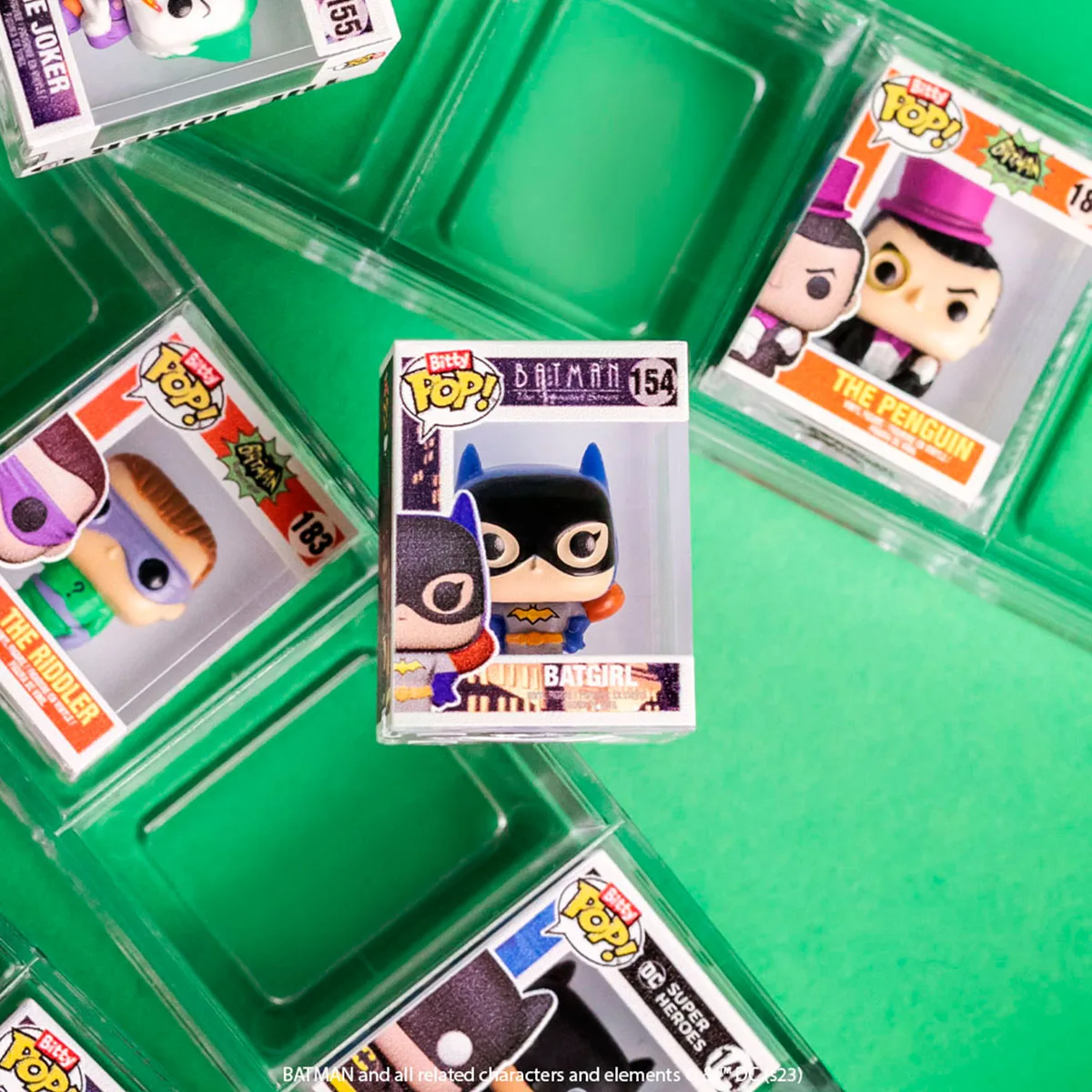Набір ігрових фігурок Funko Bitty Pop! вініл 2,5 см серія DC 4 фігурки асорт.