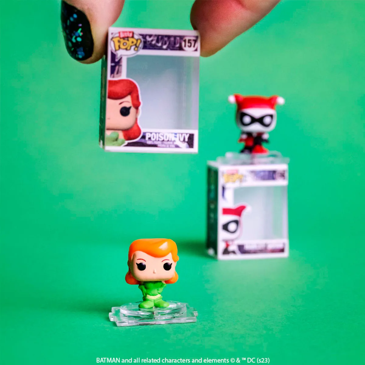 Набір ігрових фігурок Funko Bitty Pop! вініл 2,5 см серія DC 4 фігурки асорт.