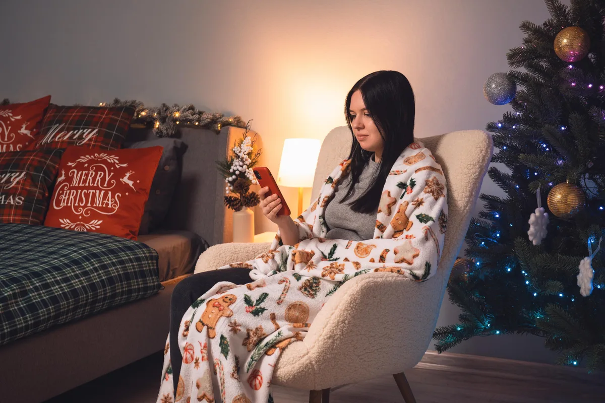 Плед ARDESTO Flannel 160х200см, 100% поліестер, з ароматом імбирних пряників.
