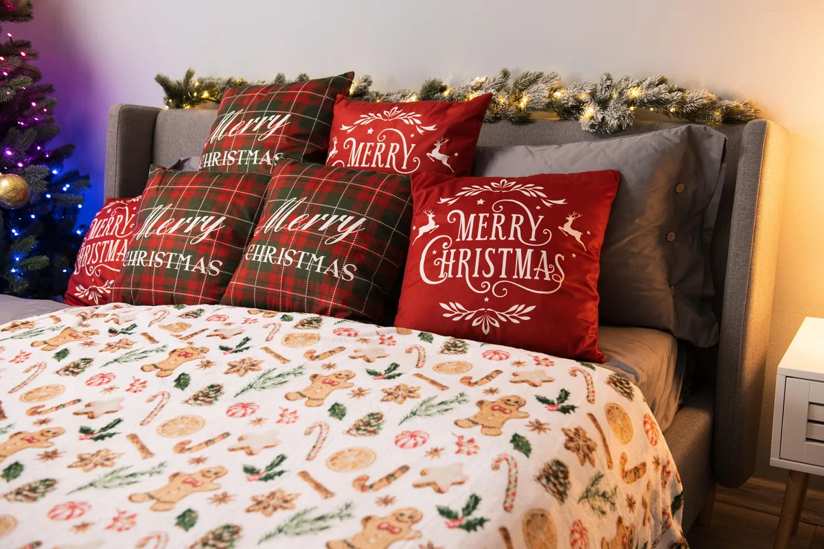 Плед ARDESTO Flannel 160х200см, 100% поліестер, з ароматом імбирних пряників.