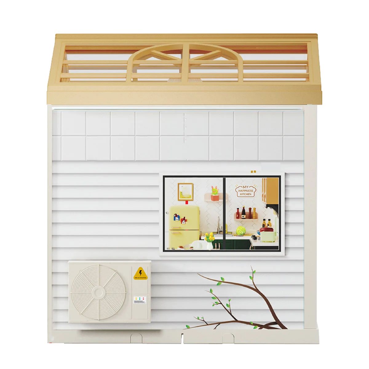 Конструктор Mini House кухня 16,5х16,5х19,5 см комбіновані матеріали світло