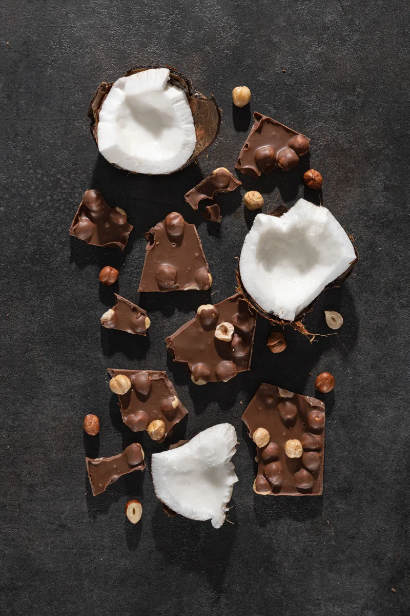 Смачний набір Gregory Boх Chocolate Coconut, Banana & Almond, 1500 г