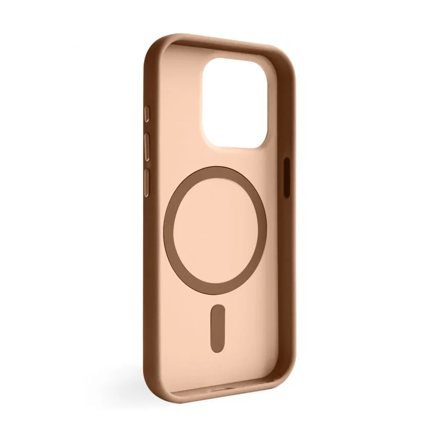 Чохол Soft Matte MagSafe TPU 16 Pro бежевий
