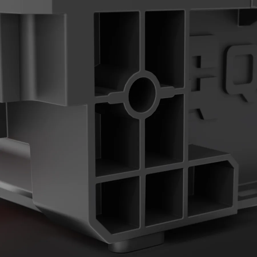 Професійний ящик Qbrick пластик 535х327х141 мм чорний