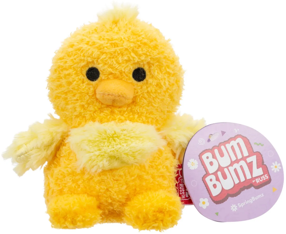 М'яка ігрaшка BumBumz SpringBumz Жовте Курча Каммі, 11см
