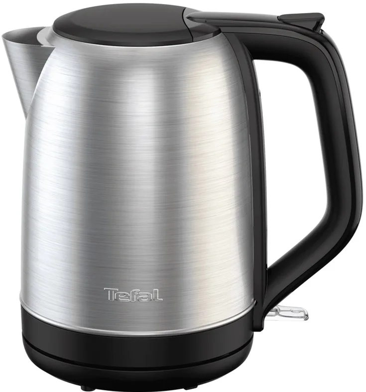 Электрочайник Tefal Subito 17л, нержавеющая сталь, чёрный цвет