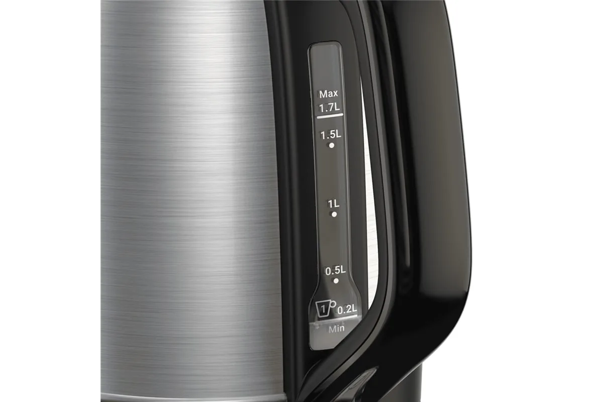 Электрочайник Tefal Subito 17л, нержавеющая сталь, чёрный цвет