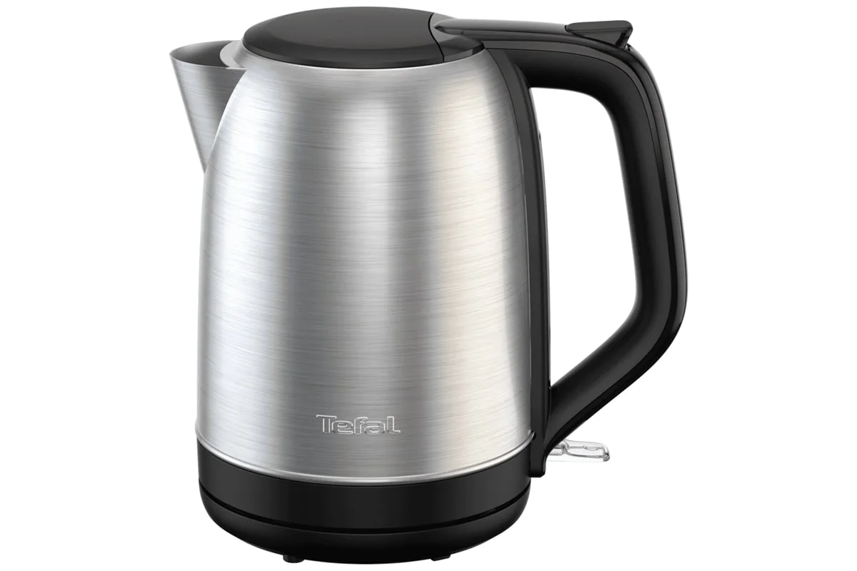 Электрочайник Tefal Subito 17л, нержавеющая сталь, чёрный цвет