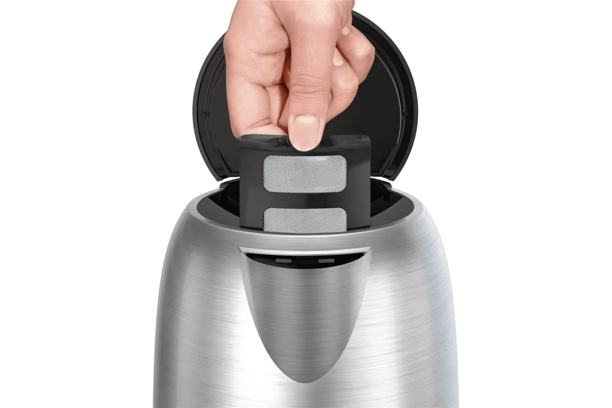 Электрочайник Tefal Subito 17л, нержавеющая сталь, чёрный цвет