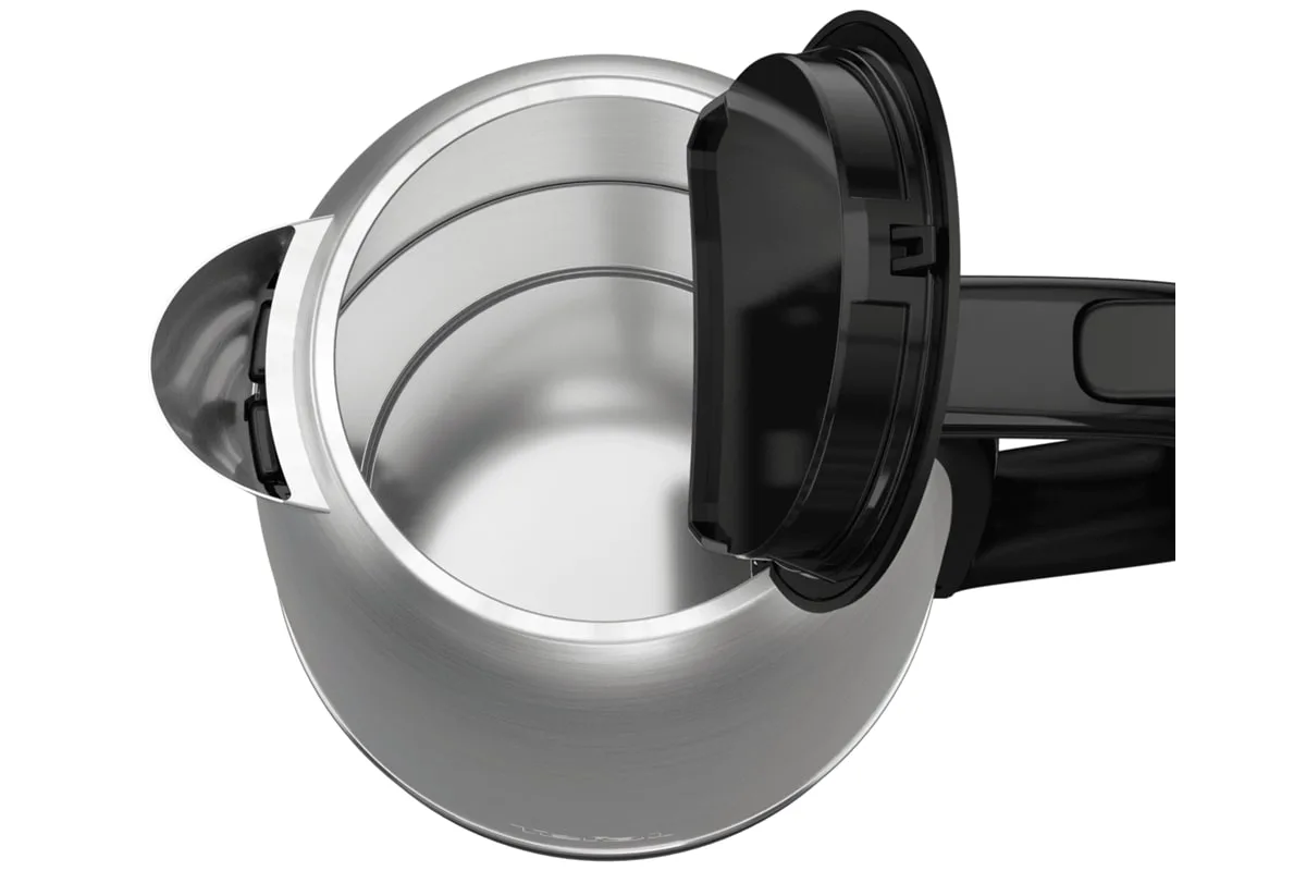 Электрочайник Tefal Subito 17л, нержавеющая сталь, чёрный цвет