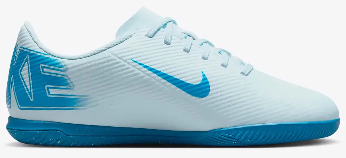 Футзалки NIKE синтетика 38,5 білий блакитний для дітей