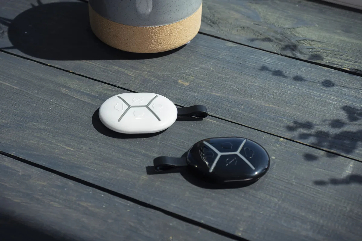 Брелок U-Prox Keyfob B4 White, 4 кнопки, бездротовий, білий