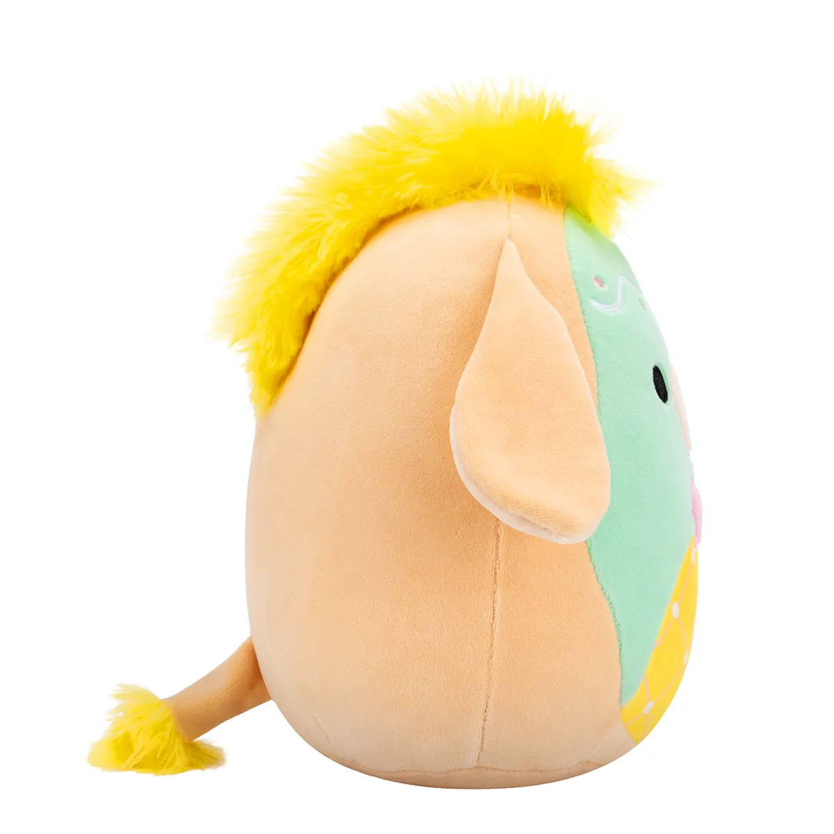 М'яка іграшка Squishmallows поліестер 19 см пастельний віслючок