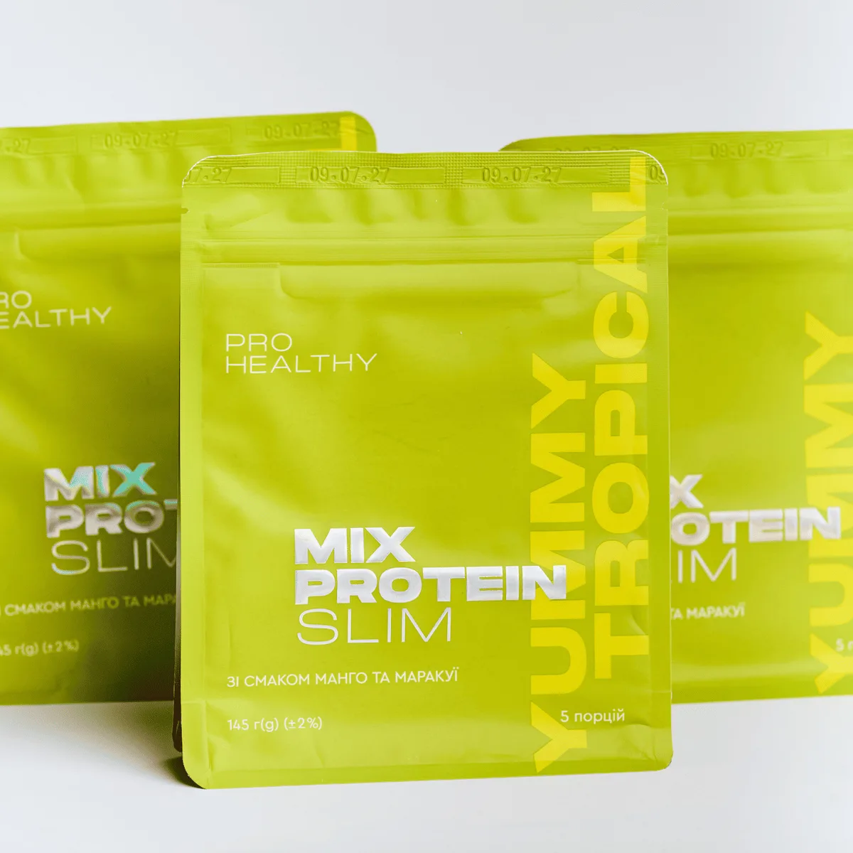Choice Mix Protein Slim Yummy Tropical — низькокалорійний поживний коктейль, 145 г Чойс