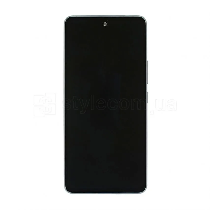 Дисплей Samsung Super AMOLED 6,5" білий з сенсором та рамкою Service Original
